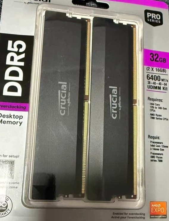 Ddr5 6000Mhz - 32GB DDR5 6000MHz RAM Kit, 16GB