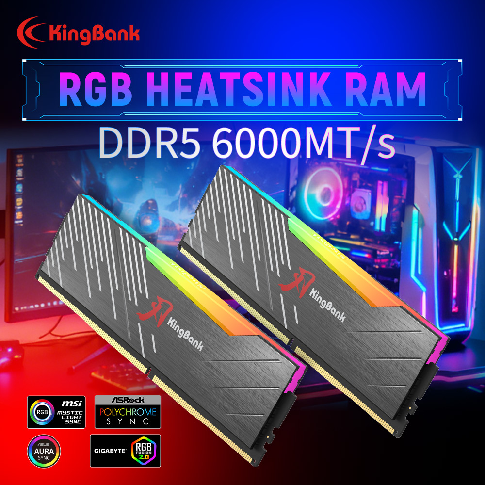 Ddr5 4800Mhz - KingBank KRRB DDR5 RGB SoarBlade Series