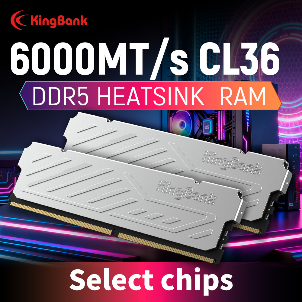 Ddr5 16Gb 6000Mhz - KingBank KJXS DDR5 RAM 16GB /