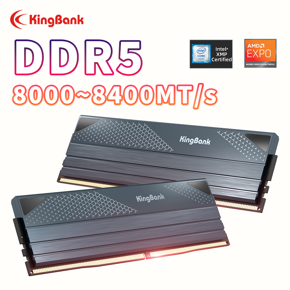 Ddr5 4800Mhz - KingBank DDR5 KFXB Memory 48GB(24GBx2) Set