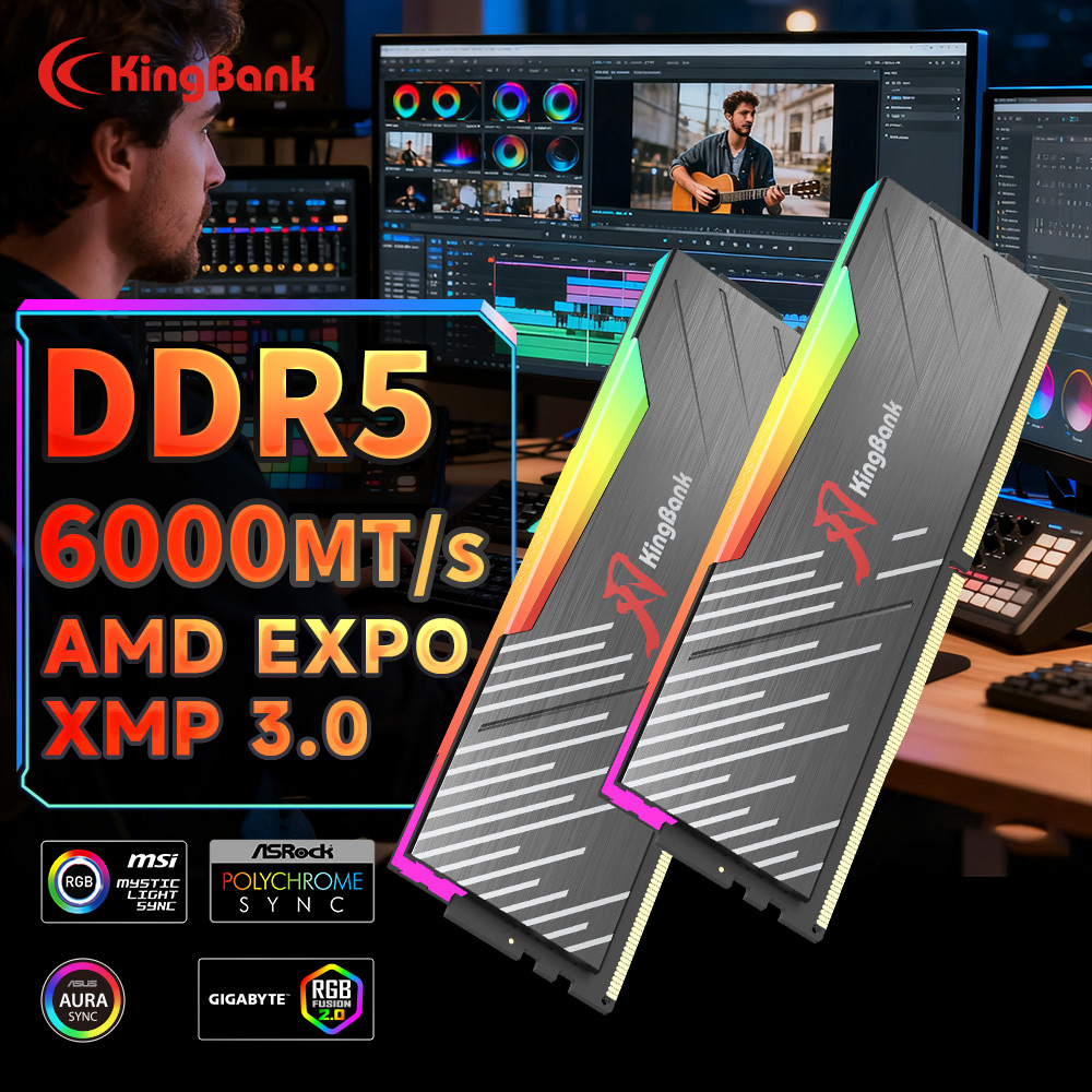 Ddr5 4800Mhz - KingBank KRRB DDR5 RGB 16GB /16GBx2