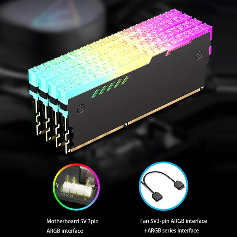 PC Memory Heatsink RM-1 RAM Co - огляд і ціна Ddr5 Memory
