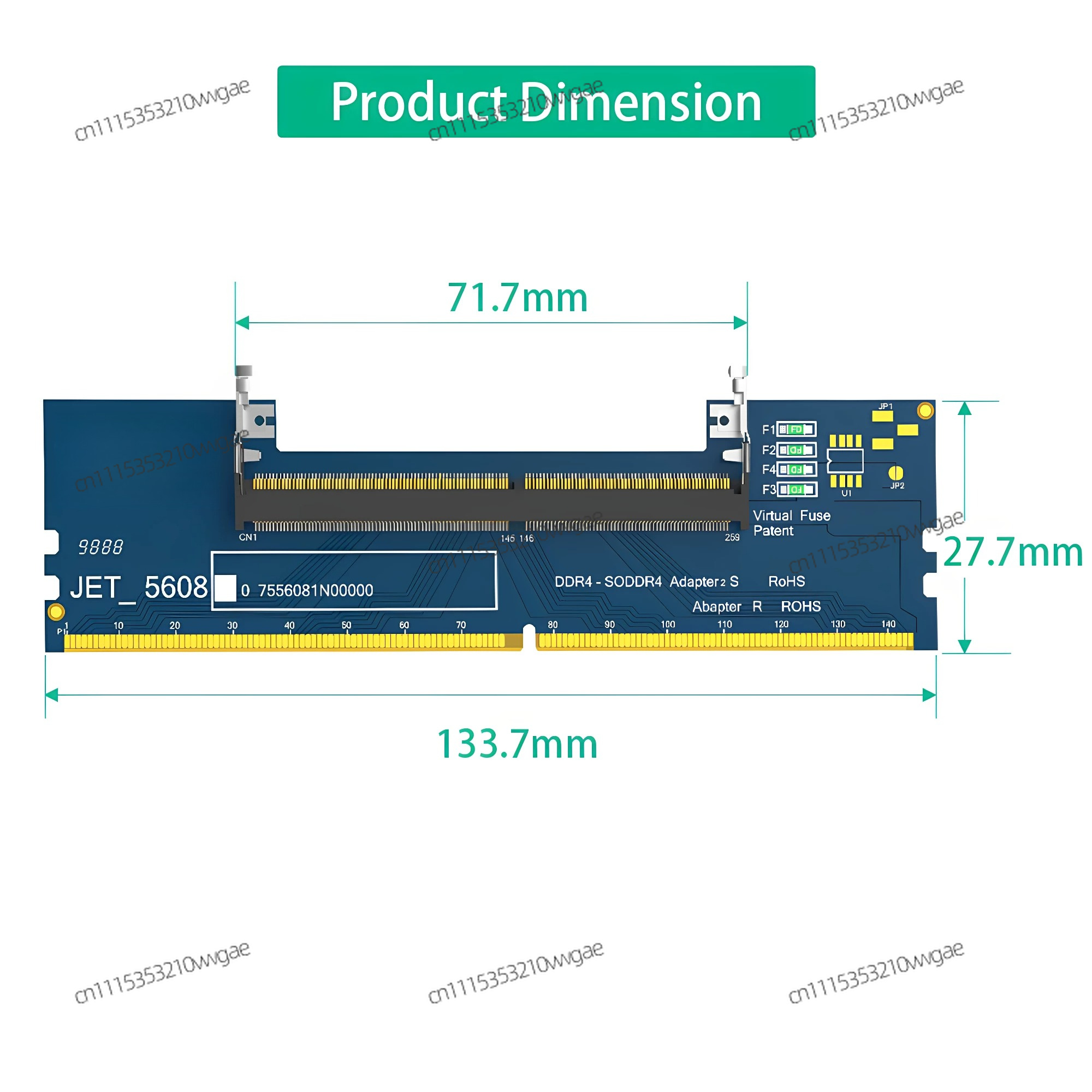 Laptop RAM Adapter Card Conver - огляд і ціна Ddr5 Laptop Ram