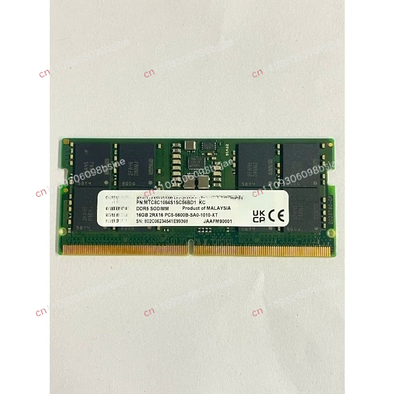 DDR5 notebook memory stick 32G - огляд і ціна Ddr5 4800Mhz