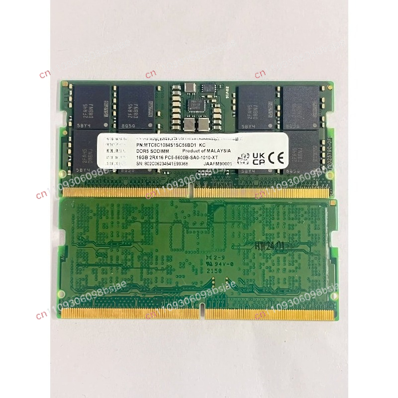 DDR5 notebook memory stick 32G - огляд і ціна Ddr5 4800Mhz