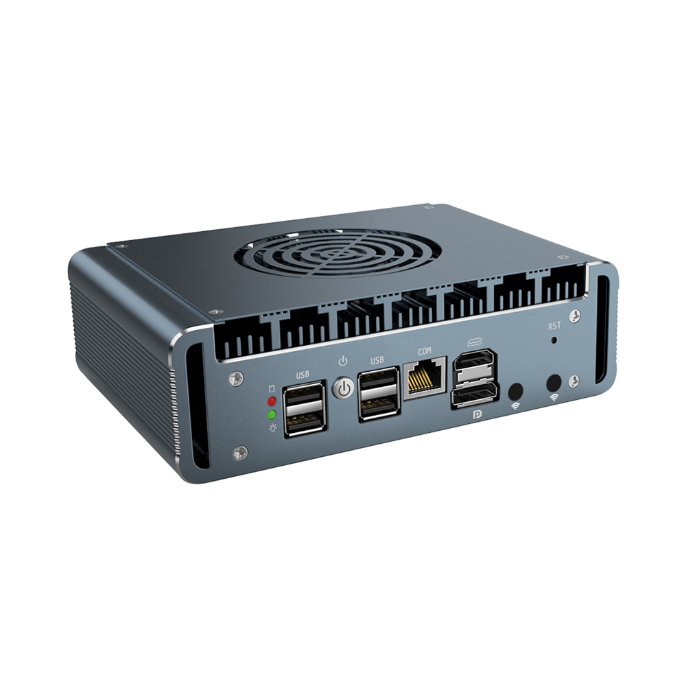 Fan Mini PC 6*i226-V 2.5G LAN  - огляд і ціна Ddr5 64Gb