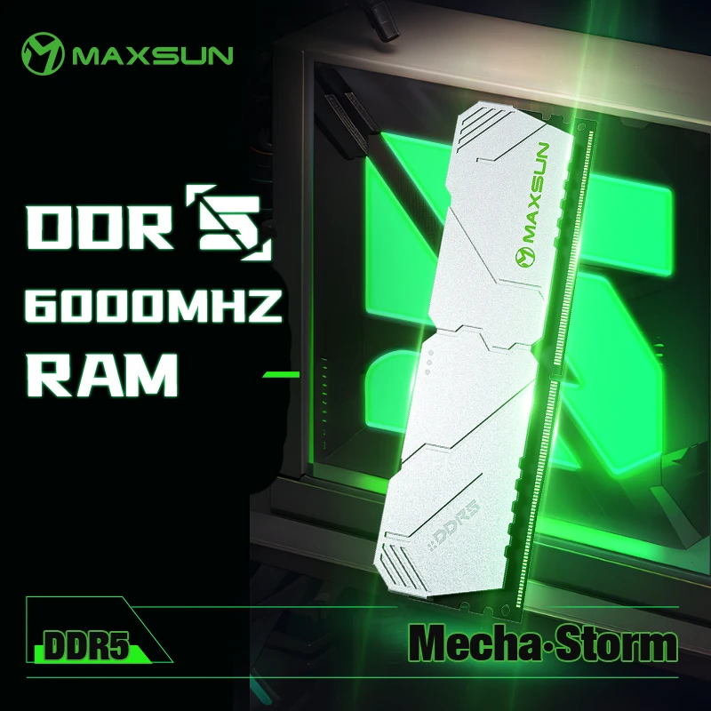 MAXSUN Heatsink Memoria RAM DD - огляд і ціна Ddr5 6000Mhz
