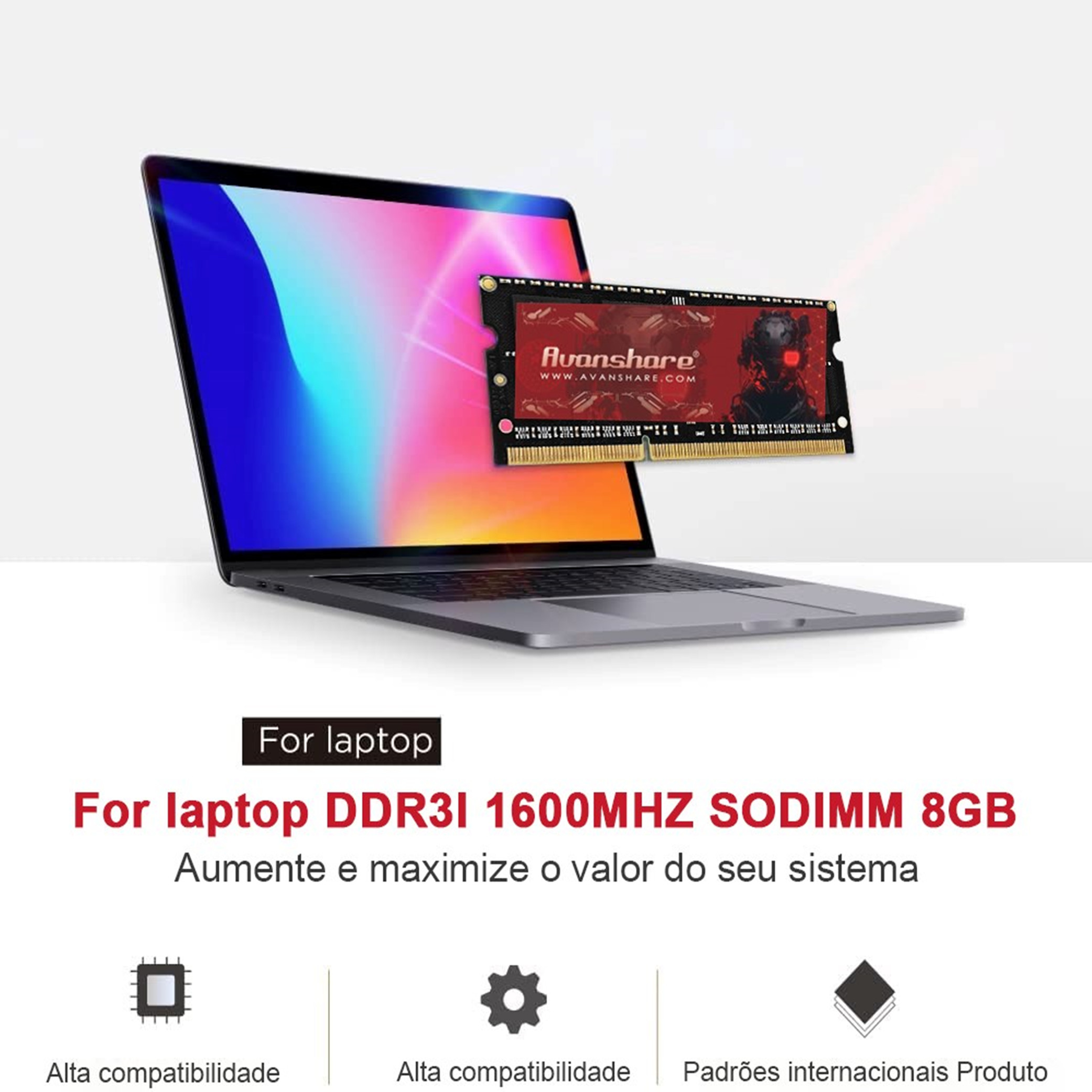 Avanshare Ram Memory DDR5 DDR4 - огляд і ціна Ddr5 4800Mhz