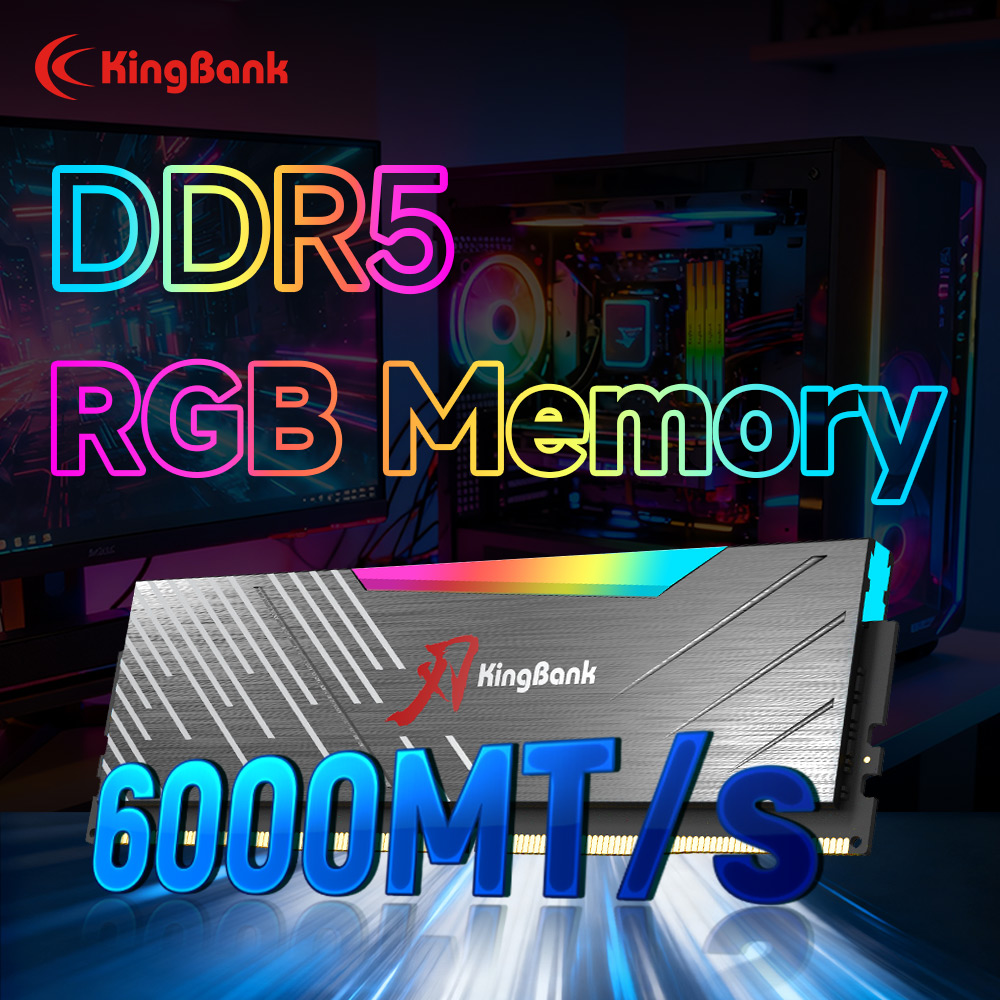 KingBank KRRB DDR5 RGB SoarBla - огляд і ціна Ddr5 4800Mhz