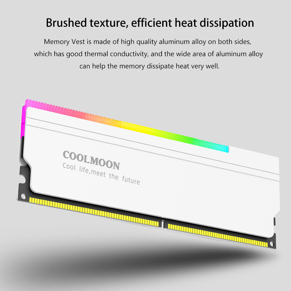 COOLMOON 5V-3PIN ARGB RAM Heat - огляд і ціна Ddr5 Rgb Ram