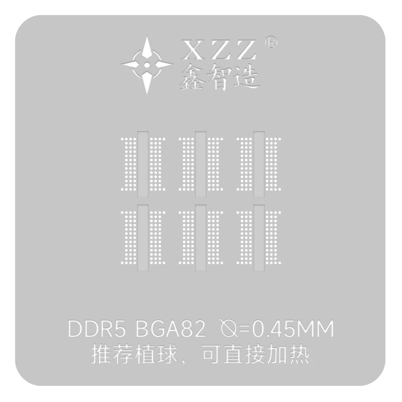 XZZ solder paste/ball stencil  - огляд і ціна Ddr5 Kit