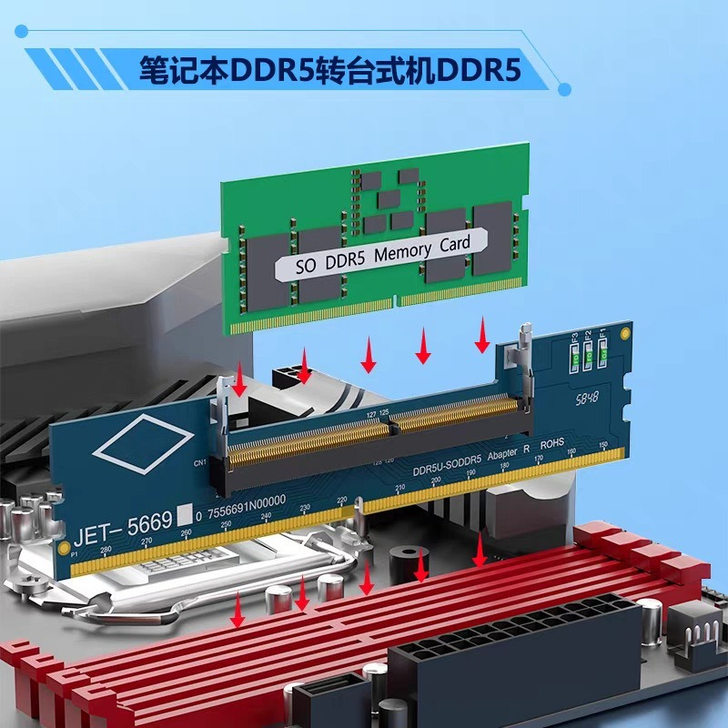 DDR3 DDR4 DDR5 SO‑DIMM to UDIM - огляд і ціна Ddr5 Laptop Ram