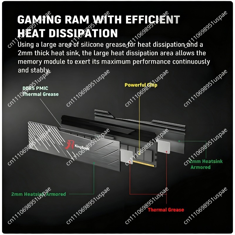 6000MHz 6400MHz 6800MHz 7200MH - огляд і ціна Ddr5 16Gb 6000Mhz