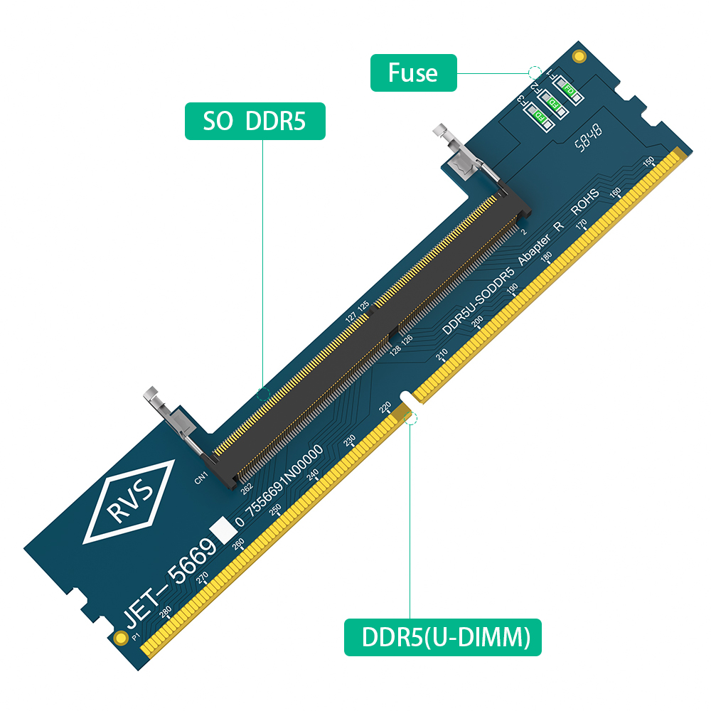 2PCS Laptop DDR5 RAM to SO DDR - огляд і ціна Ddr5 Laptop Ram