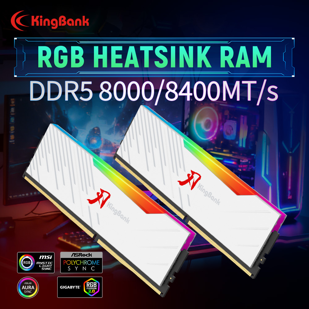 KINGBANK KRRW DDR5 RAM 48GB (2 - огляд і ціна Ddr5 4800Mhz