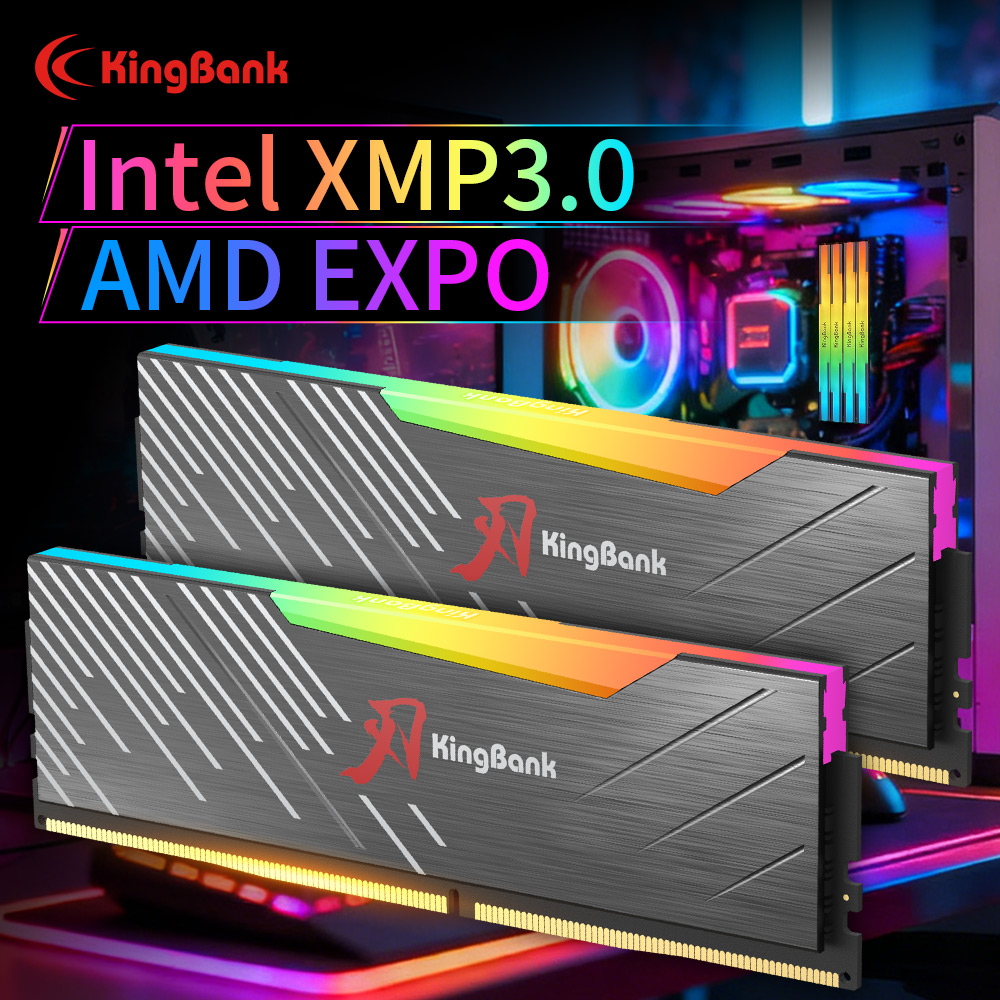 KingBank KRRB DDR5 RGB 16GB /1 - огляд і ціна Ddr5 4800Mhz