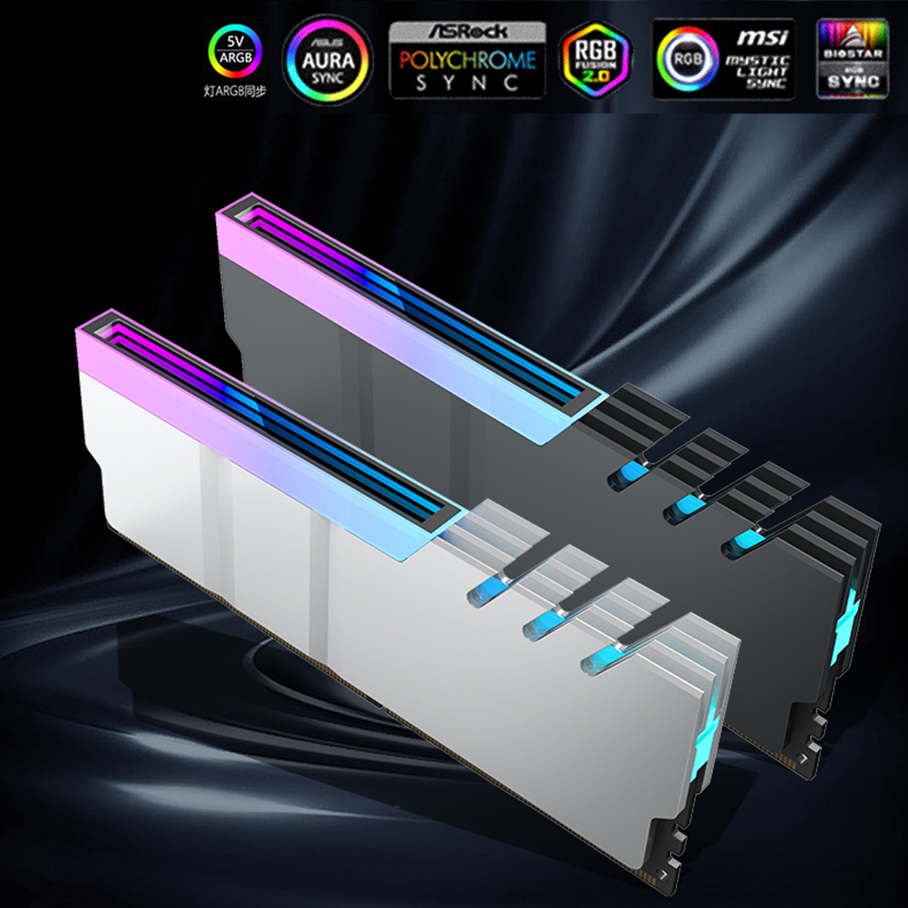 Ram Radiator Heat Sink DDR4 DD - огляд і ціна Ddr5 Rgb Ram