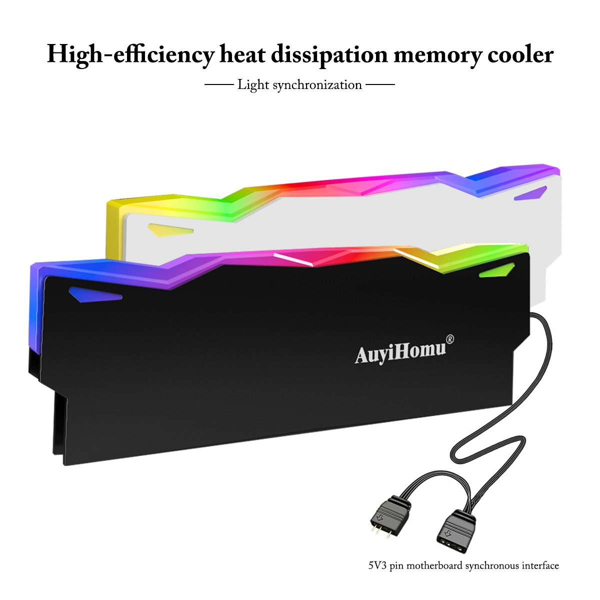 AuyiHomu RGB Heatsink, 5V 3Pin - огляд і ціна Ddr5 Rgb Ram