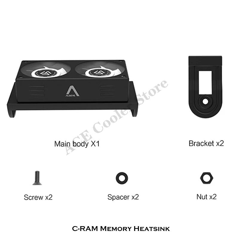 Alseye Memory RAM Cooler for D - огляд і ціна Ddr5 Rgb Ram